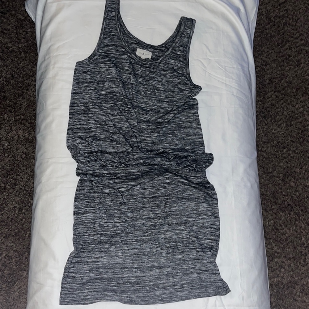 Lou & Grey XS Black & White Skirt Romper Tank top